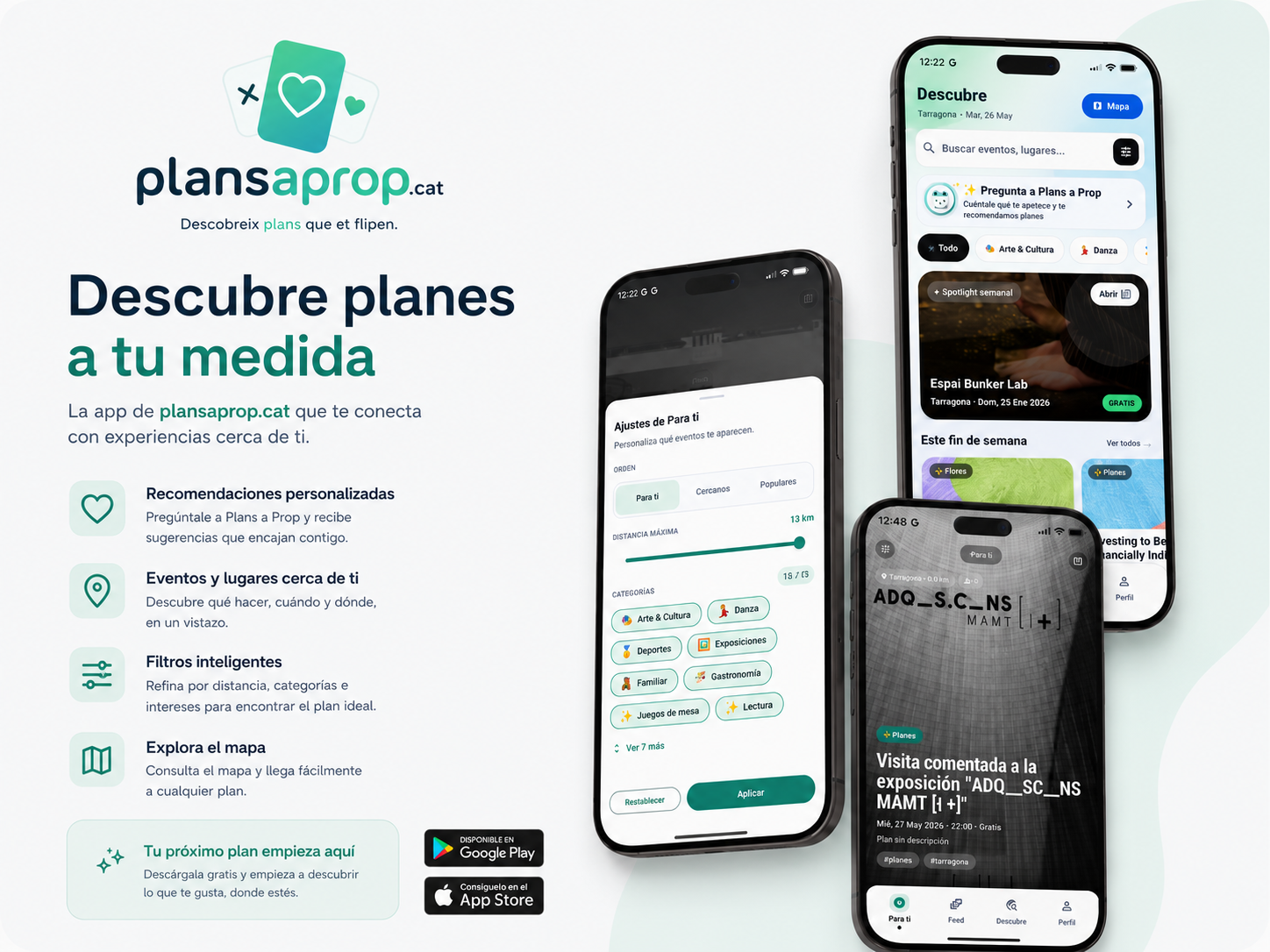 Plans a prop
